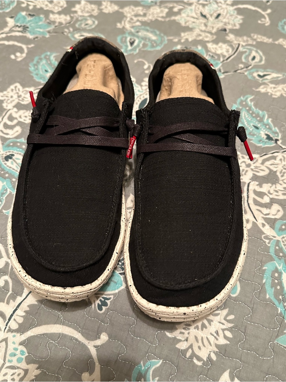 Women’s Hey Dude Black Casual Slip-On Shoes